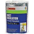 Duct Insulation, Wrap, Fiberglass, 12" Duct Insulation Width, 15 ft. Duct Insulation Length