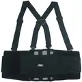 Condor Back Support with Stay: Universal Back Support Size, 9 in Wd, 26 in to 48 in Fits Waist Size