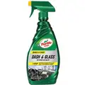 Turtle Wax Dash and Glass Cleaner: Spray Bottle, Clear, Liquid, Bottle, 23 oz Container Size
