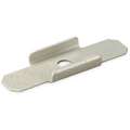 Hubbell Wiring Device-Kellems Steel Support Clip For Use With 500 and 750 Raceways, Ivory
