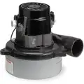Vacuum Motor, Tangential Bypass Discharge, Body Dia. 5.7", Voltage 120V AC, Blower Stages 1