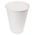 Boardwalk 12 oz. Paper Disposable Hot Cup, White, No Series, 1000 PK