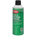 Chain and Wire Rope Lubricant, 16 oz. Aerosol Can, Petroleum Chemical Base, Amber Color