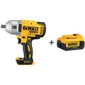 Dewalt DCF899B / DCB205CK 1/2" Cordless Impact Wrench, 20.0 Voltage, 700 ft.-lb. Max. Torque, Battery Included