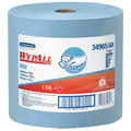 Wypall X60, Dry Wipe Roll, 12-1/2" x 13-1/2", Number of Sheets 1100, Blue