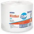 Wypall Dry Wipe Roll: Jumbo Perforated Roll, Light Absorbency, Good Wet Strength, WYPALL&reg; X50, White