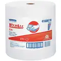 Wypall X70, Dry Wipe Roll, 12-1/2" x 13-1/2", Number of Sheets 870, White
