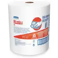 Wypall X80, Dry Wipe Roll, 12-1/2" x 13", Number of Sheets 475, White