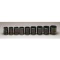 Wright Impact Socket Set: 3/4 in Drive Size, 9 Pieces, 3/4 in to 1 1/4 in Socket Size Range, SAE