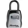 Master Lock Lock Box, Combination, 5 Key Capacity, Mounting Type: Padlock
