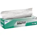 Kimtech SCIENCE KIMWIPES, Dry Wipe, 14-3/4" x 16-1/2", Number of Sheets 140, White, PK 15
