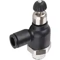Flow Control Valve, 10 mm Push To Connect Valve Inlet Port, 145 PSI, Directions Controlled : 1