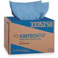 Kimtech Meltblown Polypropylene Disposable Wipes, 180 Ct. 12-1/10" x 16-4/5" Sheets, Blue