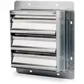 30" Backdraft Damper / Wall Shutter, 30-1/2" x 30-1/2" Opening Required