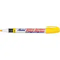 Markal Permanent Paint Marker, Paint-Based, Yellows Color Family, Medium Tip, 1 EA