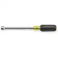 Hollow Round Shank Nut Driver, Tip Size 1/2", Bolt Clearance 6", Shank Length 6"