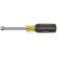 5/16" Alloy Steel Nut Driver, Yellow with Black Grip