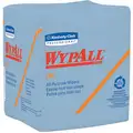 Wypall L40, Dry Wipe, 12" x 12-1/2", Number of Sheets 56, Blue, PK 12