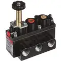Solenoid Air Control Valve: No Coil, Solenoid / Spring, 1/4 in Pipe Size, 50 to 150 psi