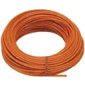 Cable, 1/8" Outside Dia., Galvanized Steel, 100 ft. Length, 7 x 7, Working Load Limit: 96 lb.