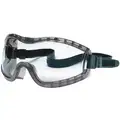 MCR Safety Anti-Fog, Scratch-Resistant Indirect Chemical Splash Goggles, Clear Lens