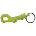 Battalion Plastic Key Clip: Not Load Rated, Plastic, Yellow, Hold Keys