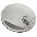 Offset Convex Mirror, Convex, Heated No, Motorized No, 7-1/2 Dia. (In.), Lighted No