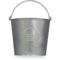 3-1/2 gal. Silver Galvanized Steel Mop Bucket, 1 EA