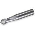Drill Mill, 3/8" Milling Diameter, Number of Flutes: 2, 1" Length of Cut, Bright (Uncoated), CPDM-2