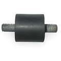 Cylindrical Vibration Isolator: Male Threads Both Ends, 1 1/4" Cylinder Dia.