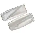 Polyethylene/Polypropylene Disposable Sleeves, 18"L, 1 mil Thickness, Elastic Cuff Styles, 200 PK