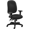 Ofm Inc Task Chair, Task Chair, Black, Fabric, 19" to 22" Nominal Seat Height Range