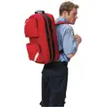 Fieldtex Backpack, 11" Width, 20" Height, Zipper Closure Type
