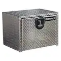 Buyers Products 1705105 Single/Drop Door Lid, Aluminum Underbody Truck Box; 18 in. D x 18 in. H x 36 in. W, Silver