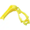 Ergodyne Glove Holder Clip: Plastic, Plastic, 6 in Lg, 0.5 in Max Clip Opening, Ergodyne Squids 3405, Lime