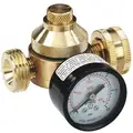 Pressure Regulator: H560G, Lead Free Brass, 3/4 in Inlet Size, 3/4 in Outlet Size, 3 in Lg
