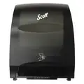 Kimberly-Clark Paper Towel Dispenser, Scott« EssentialÖ, Black, (1) Roll, Automatic