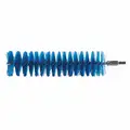 Vikan Dense and Firm Bristle 1.6 inch Tube Brush for Flex Handle,  Blue