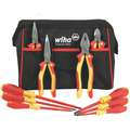 Wiha Tools Insulated Tool Kit: 10 Pieces, Pliers/Screwdrivers, Box