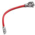 Grote Battery Cable: Top Post Cable, 1 ga Wire Size, 36 in Overall Lg, Red, 60VDC, Bolt