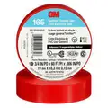 3M Red Electrical Tape 3/4" X 60' Vinyl 6 Mil