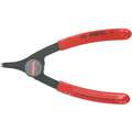 Convertible Retaining Ring Pliers, For Bore Dia.: 1-1/16" to 1-3/4", Tip Angle: 18&deg;