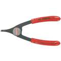 Convertible Retaining Ring Pliers, For Bore Dia.: 3/8" to 9/16", Tip Angle: 18&deg;, Tip Dia.: 0.038