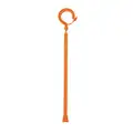 19-11/16" L Large Locking Reusable Tie Hook with 44 lb. Load Capacity, Hi- Visibility Orange