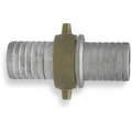 Short Shank Fire Hose Coupling, Pin Lug, Fitting Material Steel x Steel, Fitting Size 2" x 2 in
