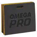 Omega Pad, 45-1/2" Length, 17-7/8" Width, 3" Thickness, EVA, Black