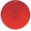Grote 91582 4 in. Round Stop Tail Turn Replacement Lens; Red