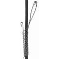 Tin Coated Bronze Rod Closing Cable Support Grip, 2000 lb. Breaking Strength, 16" Mesh Length