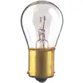 Trade Number 1156, 27 Watts Miniature Incandescent Bulb, S8, Single Contact Bayonet (BA15s)
