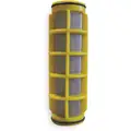 5" Stainless Steel Filter Screen with 17.00 sq." Screen Area, Yellow